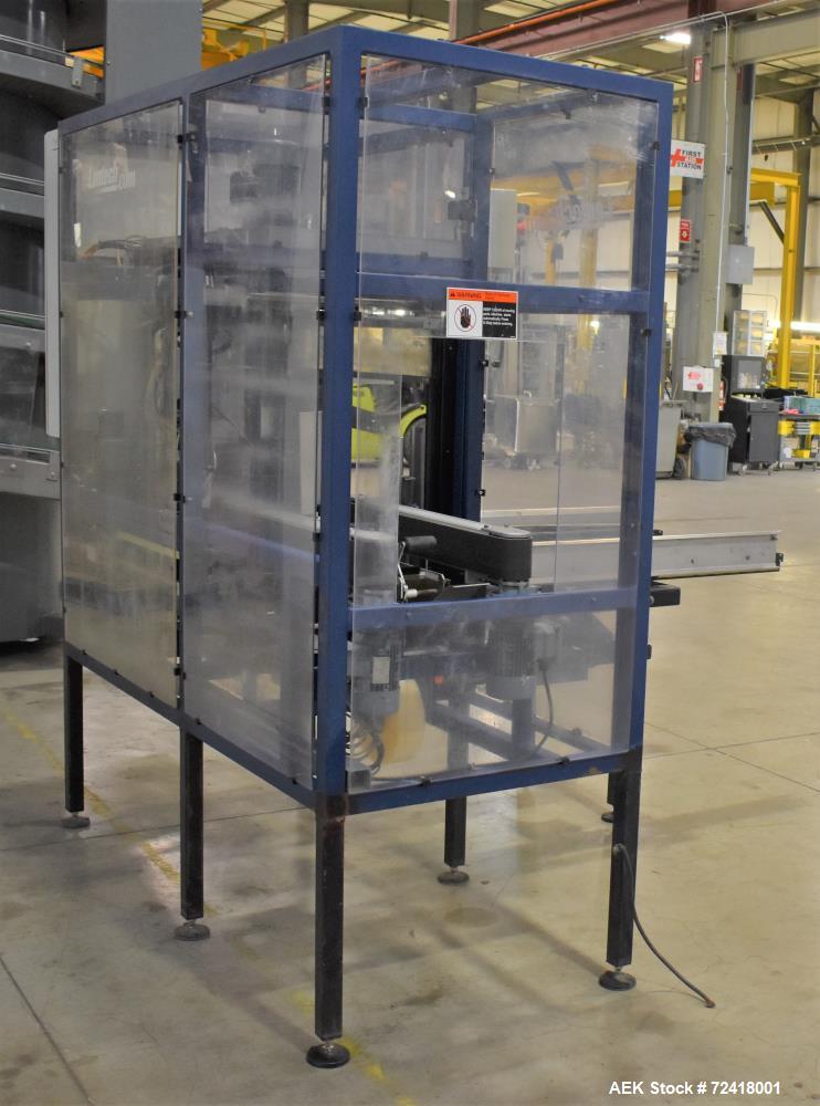 Used Lantech C1000 Automatic Case Erector and Bottom Case Sealer